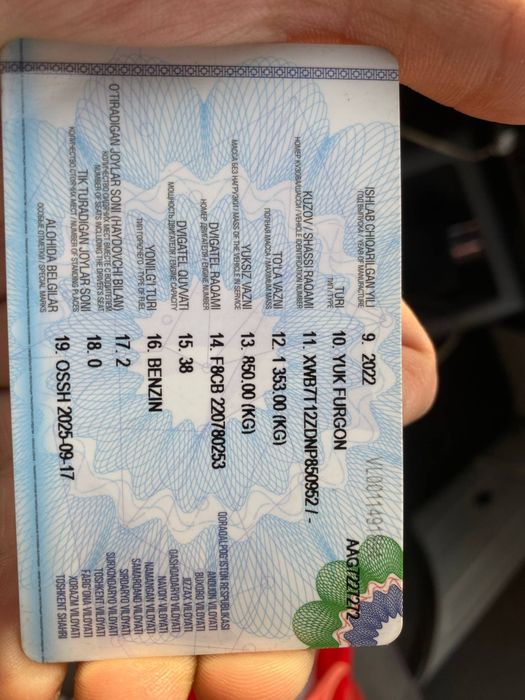 Damas Van 2022 yil 32.000 km probeg