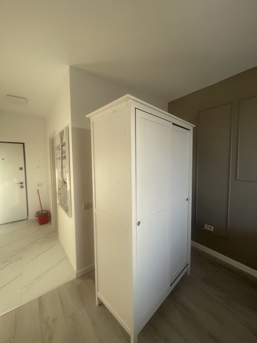 Dulap Alb Glisant Ikea HEMNES