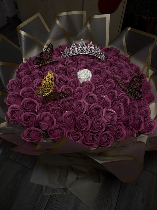 Buchete din flori de sapun