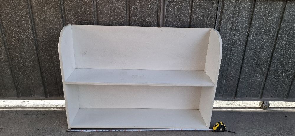 Полка настенная белая