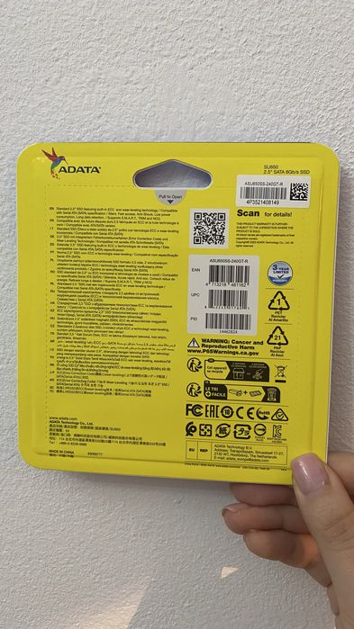 SSD ADATA Ultimate SU650 ASU650SS