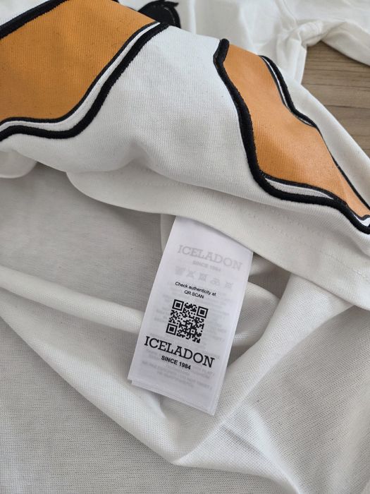 Tricou alb Iceladon