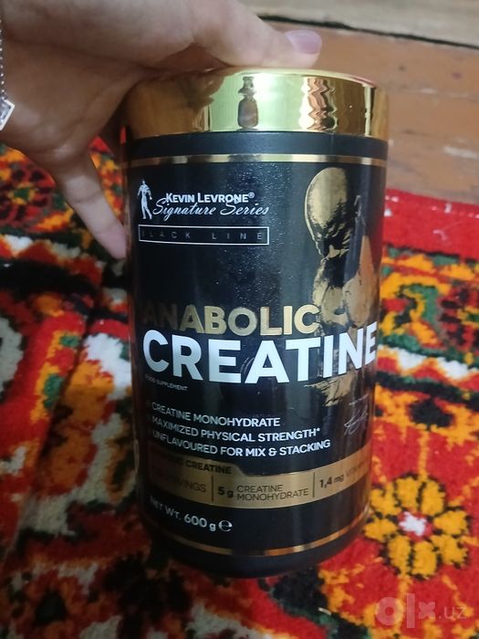 Gold whey, creatine