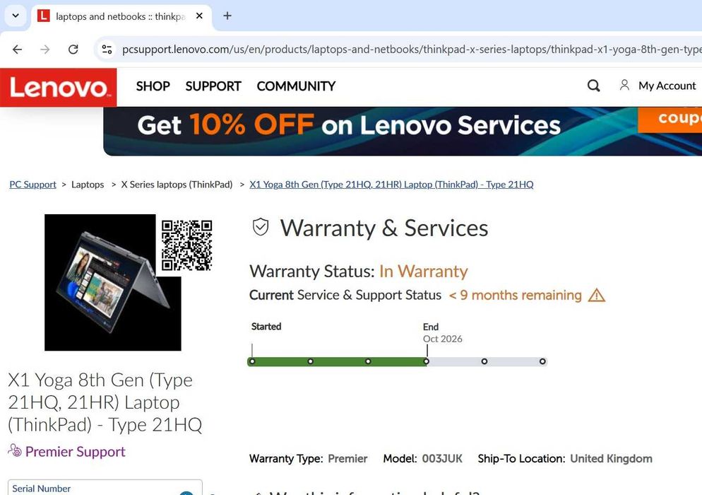 CORE I7-1355U/16 DDR5/512GB/Lenovo X1 YOGA 2 in 1/FHD Touch/Гаранция