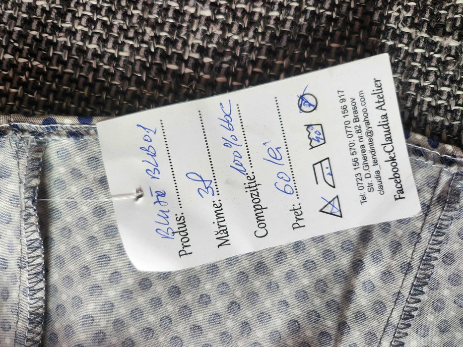 Camasa noua cu buline XS