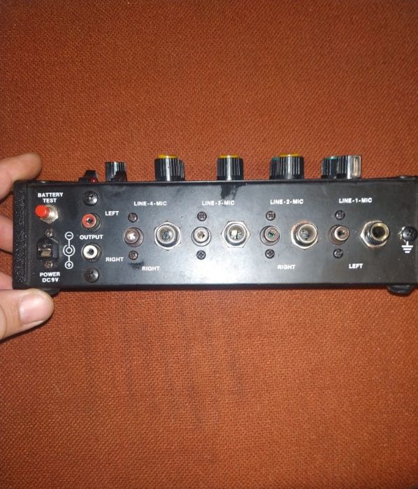 MONACOR MMX-24  4-Channel mic