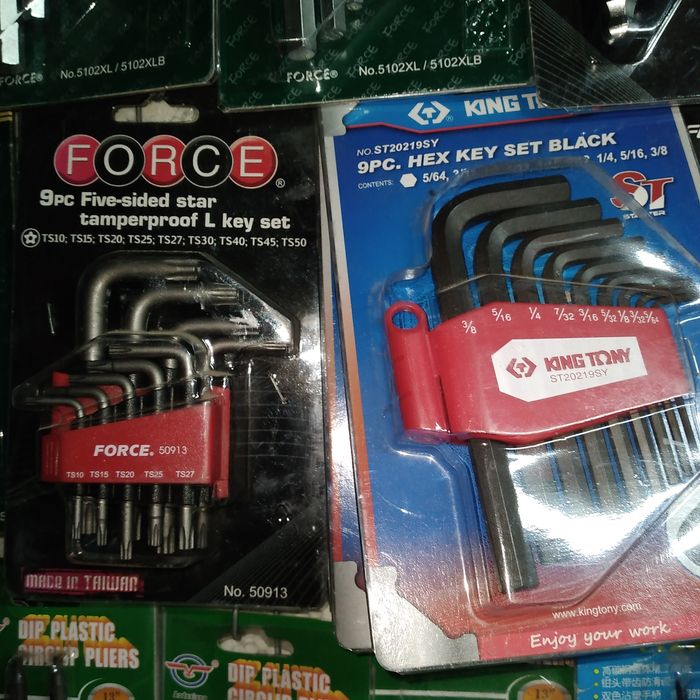 Шестигранники штучно и наборами