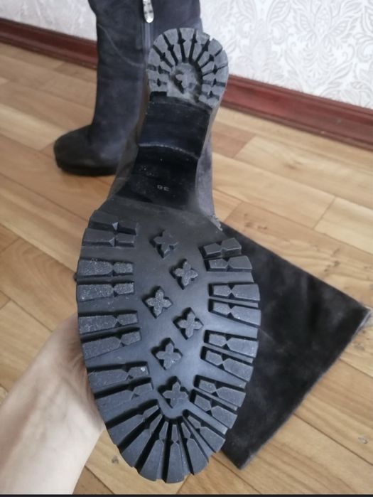 Сапоги натуральные, европейка