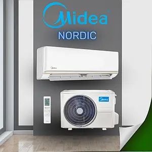 Шоу- рум MIDEA кондиционер NORDIC- 12,000 Btu / Inverter / Low Voltage