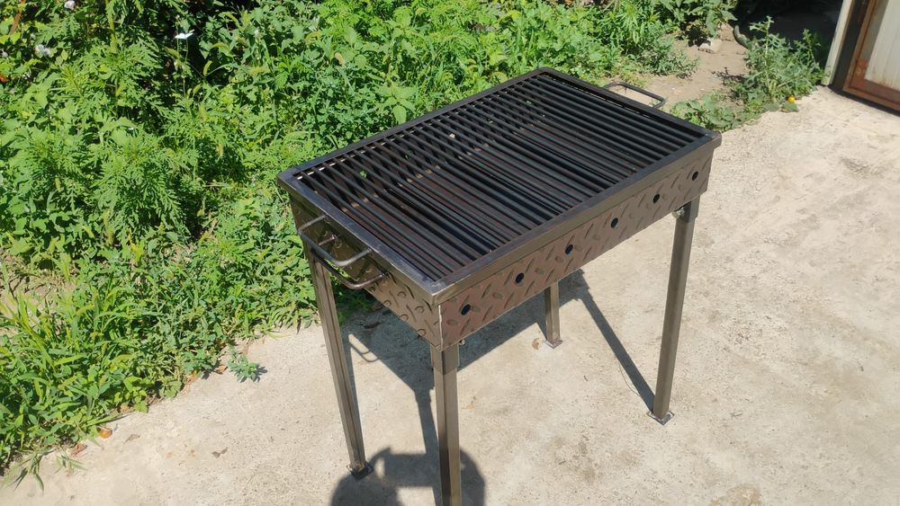 Gratar gradina 60x40x10x2.5 tabla striata 2.5 mm