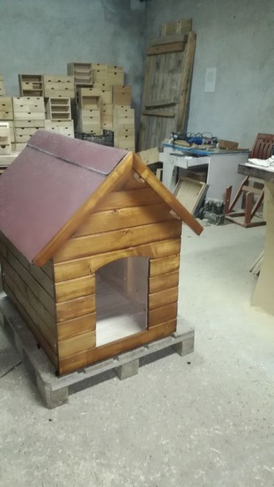 Дървена къщичка/ Кучешка колиба ”SMILEY XL"