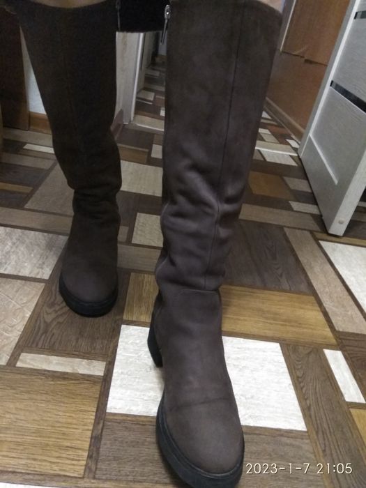 Продам сапоги зимние Нубук