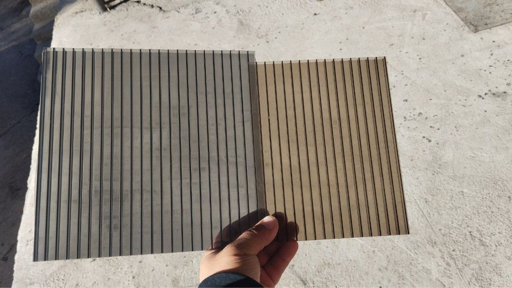 Навес с покрытием из сотового поликарбоната (Лексан)