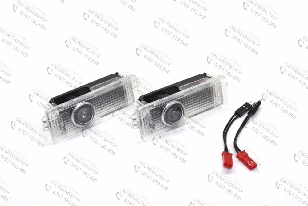 Lampi dedicate cu logo BMW pentru portiere BMW E90 E60 F10 F15 F30, F3