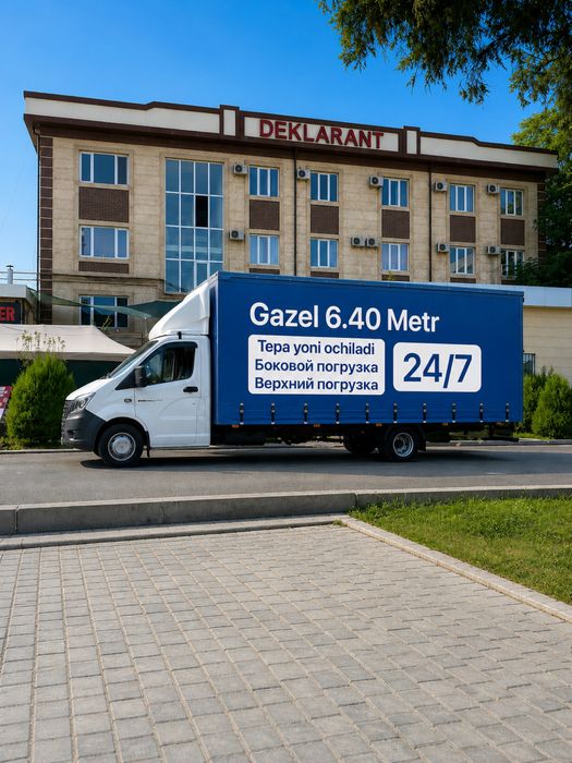 Gazel yuk tashish xizmati dastafka грузоперевозка юк ташиш газел 6metr