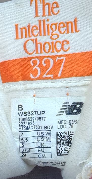 Оригинальные кроссовки New Balance 327