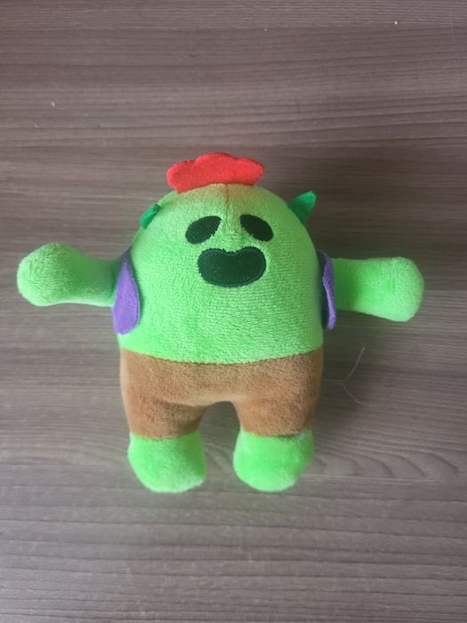 Мягкая игрушка спайк из игры Brawl Stars