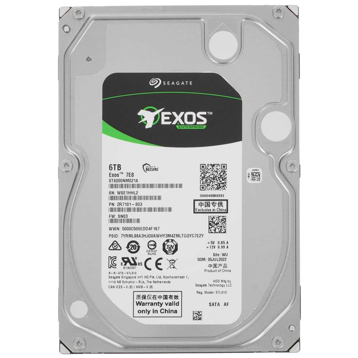 6 ТБ Жесткий диск Seagate Exos
