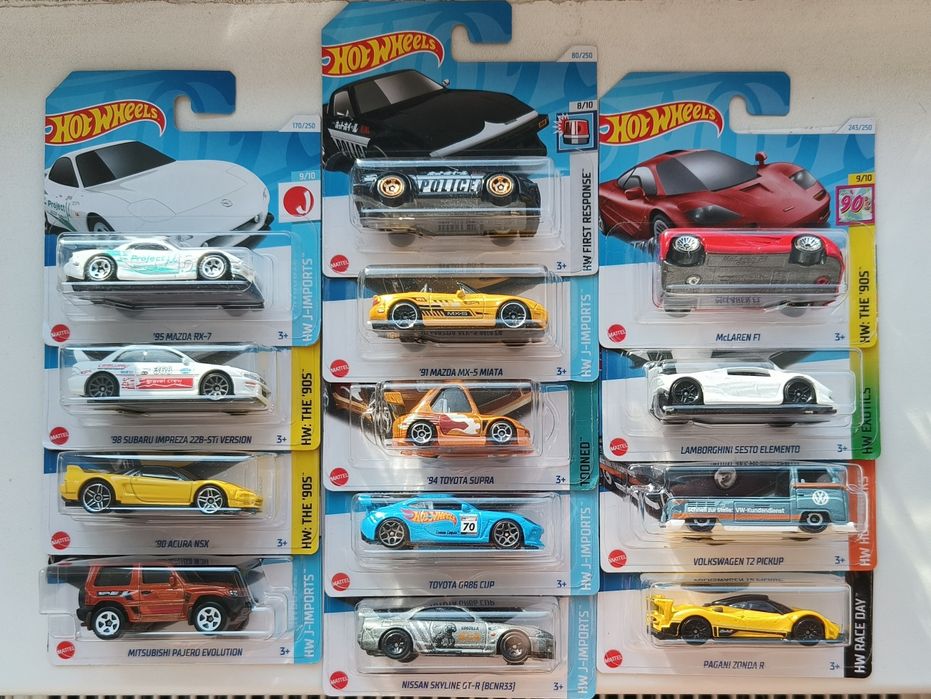 Vând Hot Wheels mainline din 2024
