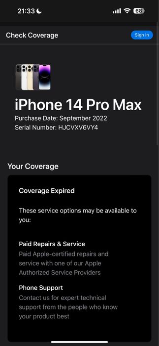 IPhone 14 pro max 256 Black