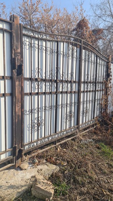 Ворота распашные с калиткой 150 тыс тг