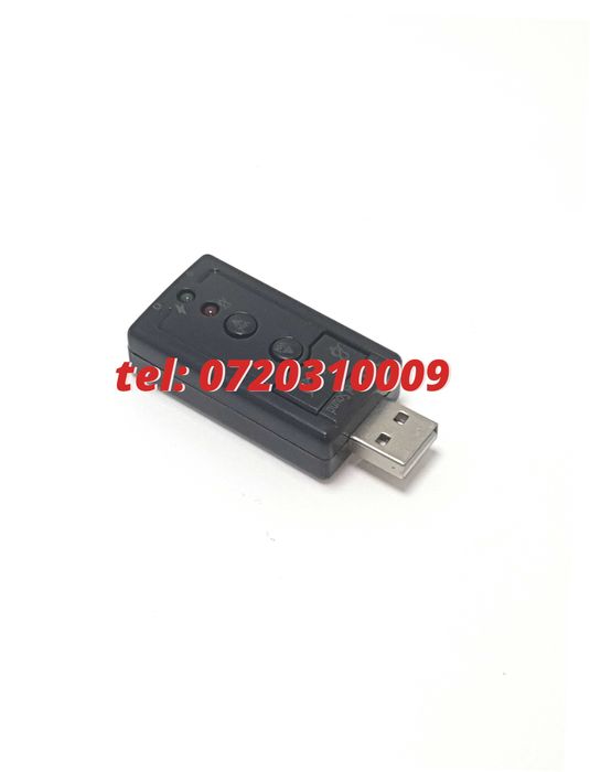 Placa De Sunet Usb Virtual 71 Plug And Play