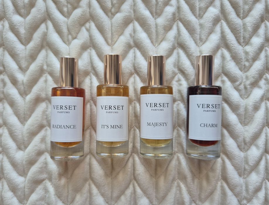Set de 4 parfumuri mici Verset - 15 ml fiecare
