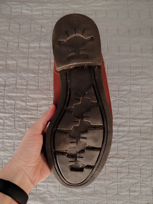 Ghete piele, bărbați, mărimea 44