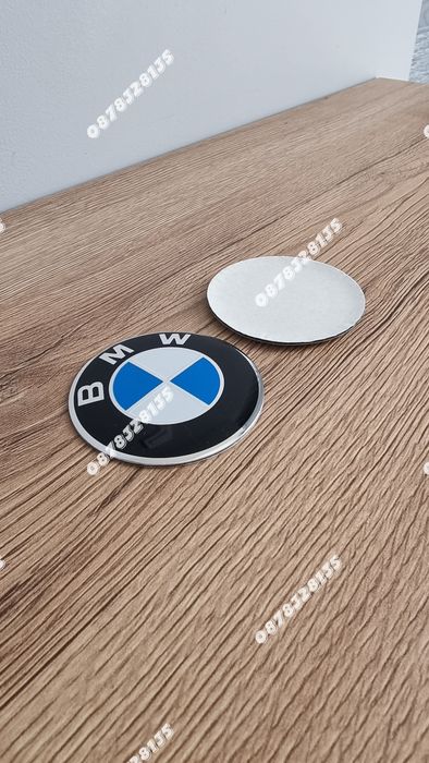 Задна емблема BMW E46 комби 65мм – класическа тип люспа