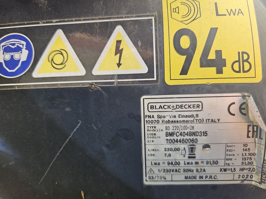 Conpresor aer black and decker