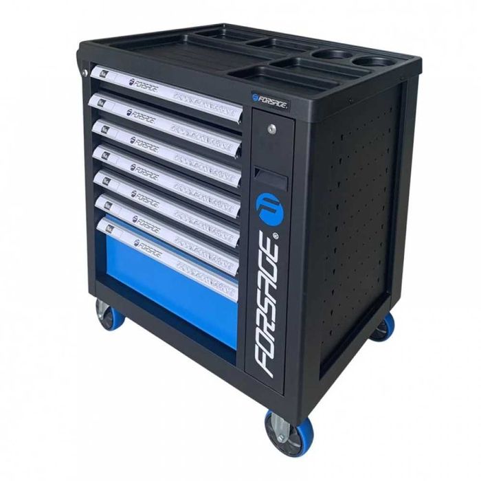 Шкаф с инструменти със 7 чекмеджета – 5 пълни Forsage