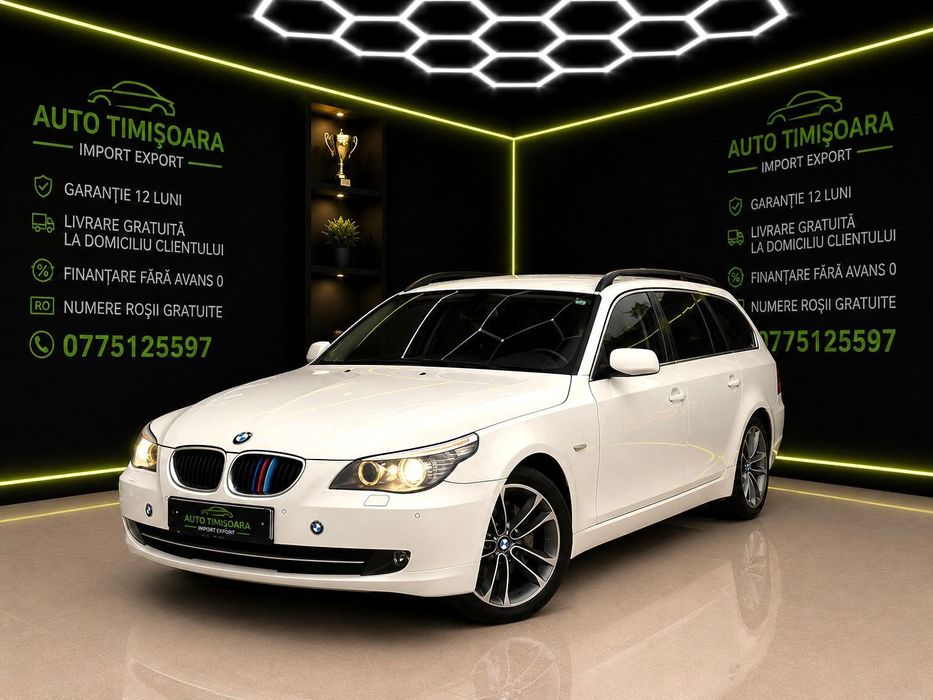 BMW Seria 5 520D An 2010 Livrare gratuită garanție finanțare