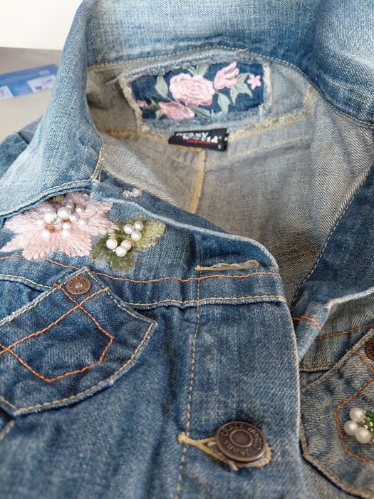 Дънково яке " Crazy word"  р- р "S"