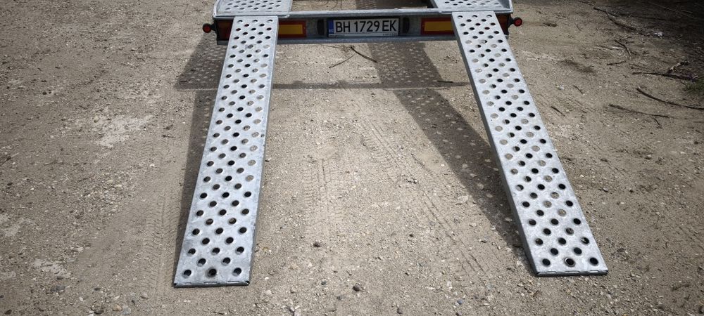 Стоманени пътеки рампи стават за багерчета и д-р.