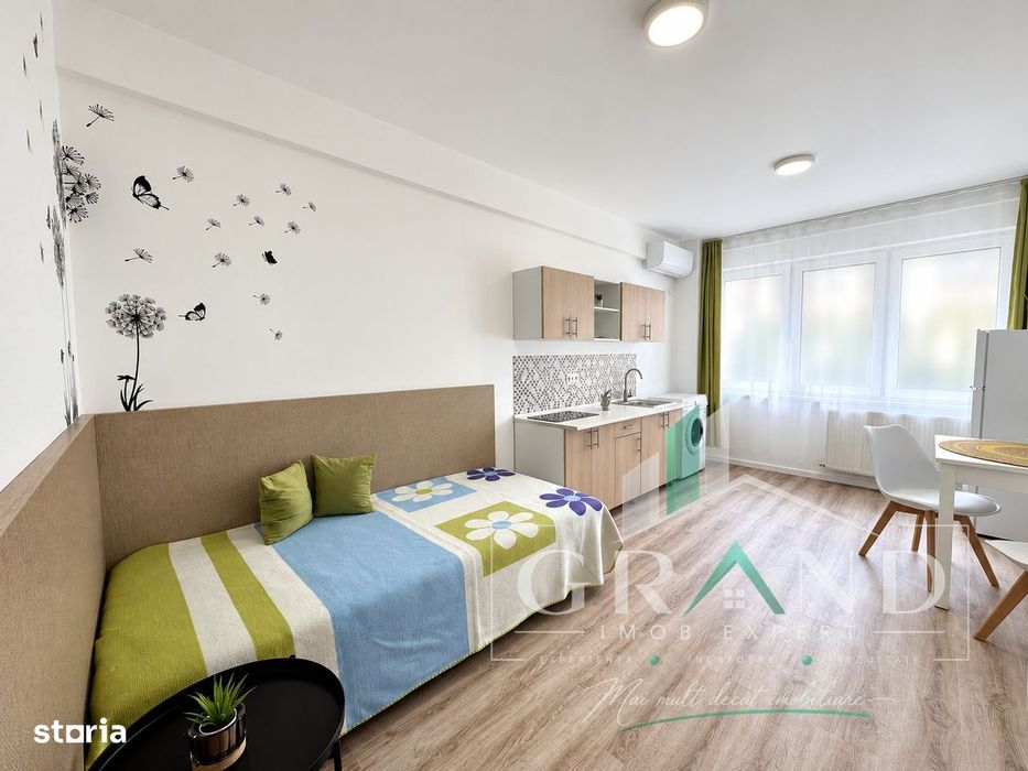 Studio Modern, La Prima Inchiriere | Totul Inclus | Mărăști–Strad