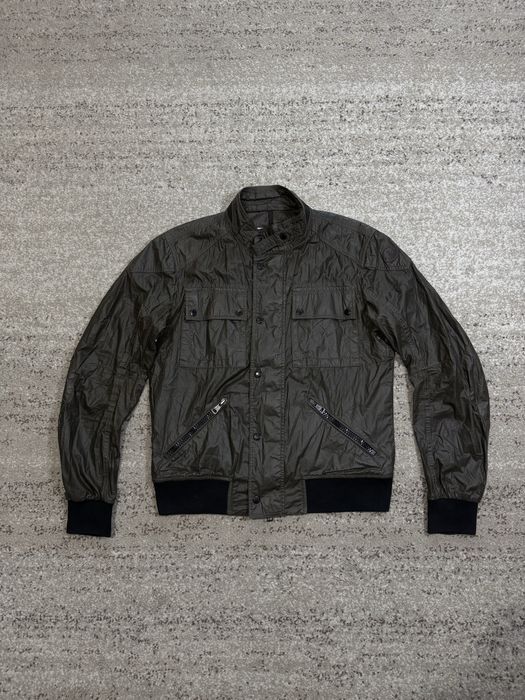 Geaca moto nylon Moncler Chamois lightweight biker