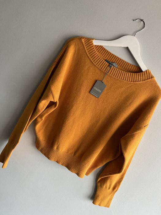 OASIS жълто оранжев пуловер M RRP €47