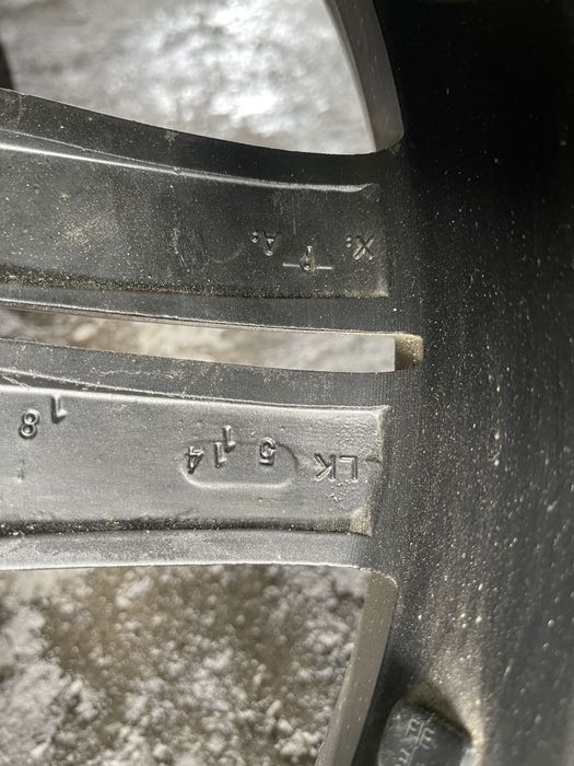 Set jante aliaj R19  5x114,3 cu anvelope de vara 235 45 R19