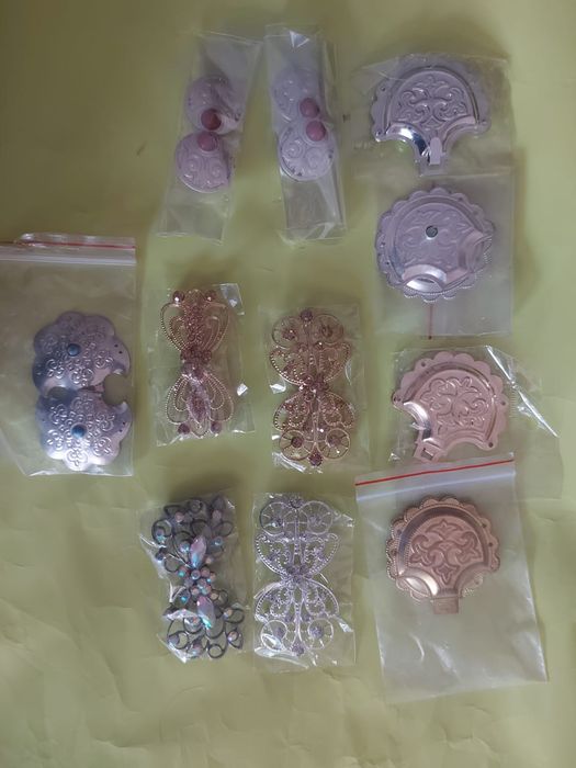 Каптырма декоративная двусторонняя застёжка на женскую одежду.