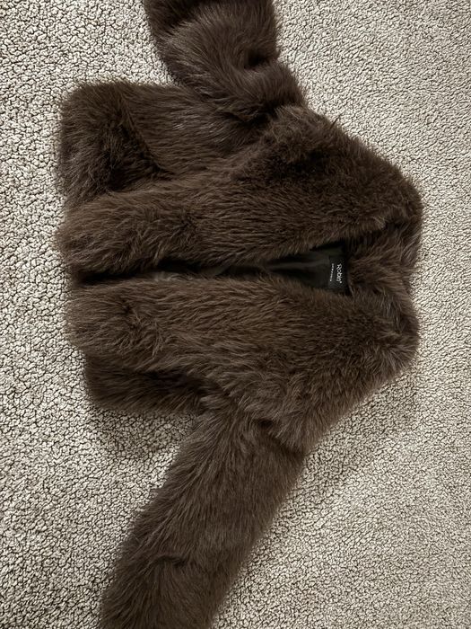 Палто - пухкаво - кафяво