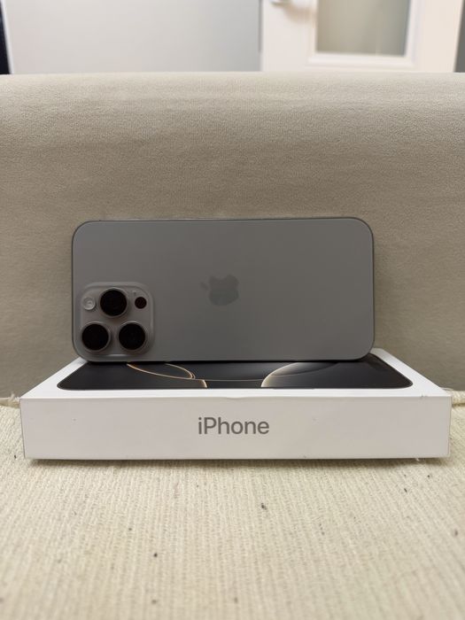 iPhone 16 Pro Max Natural Titanium  256 GB