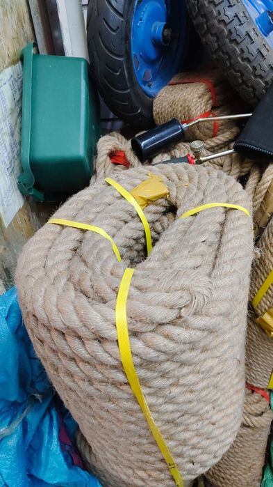 Веревка пеньковая