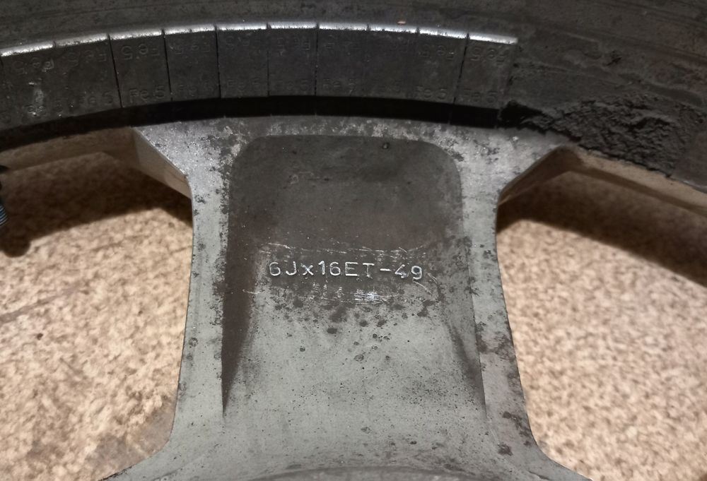 ПРОМОЦИЯ: Алуминиеви / лети джанти 16 цола, 6J×16ET-49, 4 броя