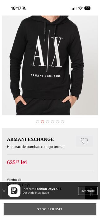 Hanorac Armani Exchange L