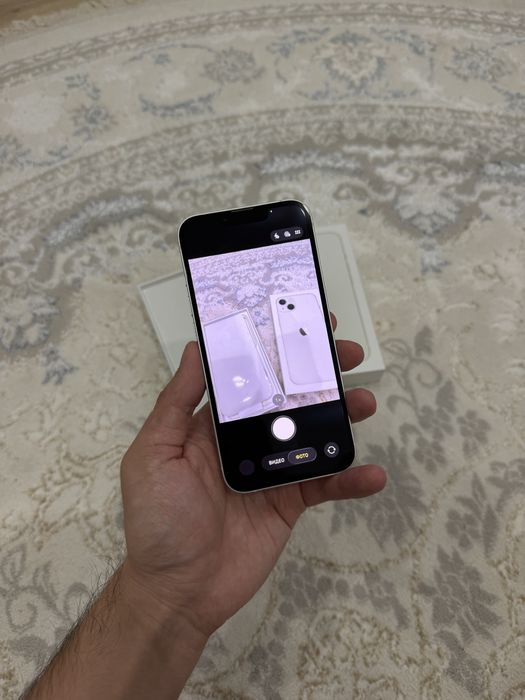 Iphone 13 128 ГБ Айфон 13 92 % АКБ с коробкой ВСЕ РАБОТАЕТ АСТАНА