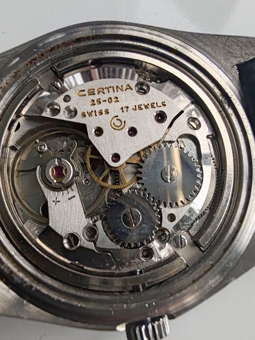 Ceas Certina Club 2000 Mecanic 36x42 Mm Funcționează Impecabil!