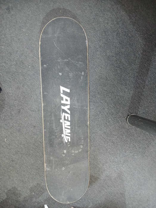 Skateboard LAYENNE 79x20 cm, 7 straturi, ABEC-11, adulti/copii