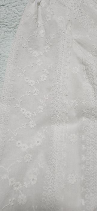 Рубашка белая кружевная