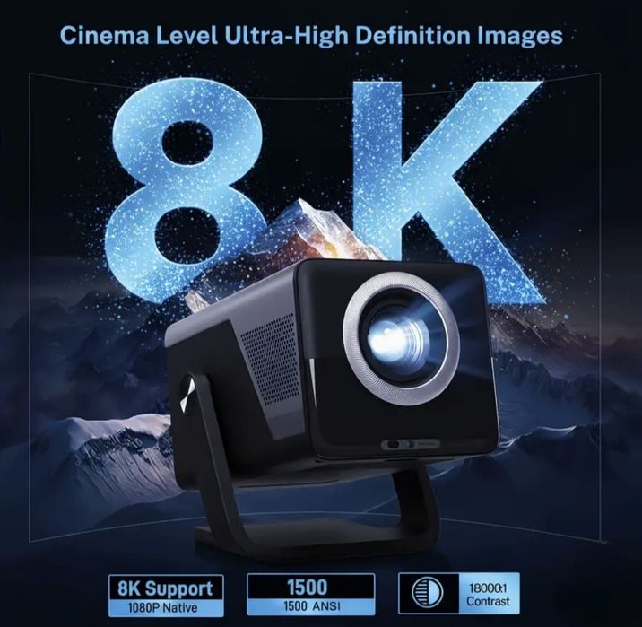 Proiector video 4K WEMI 1500 ANSI