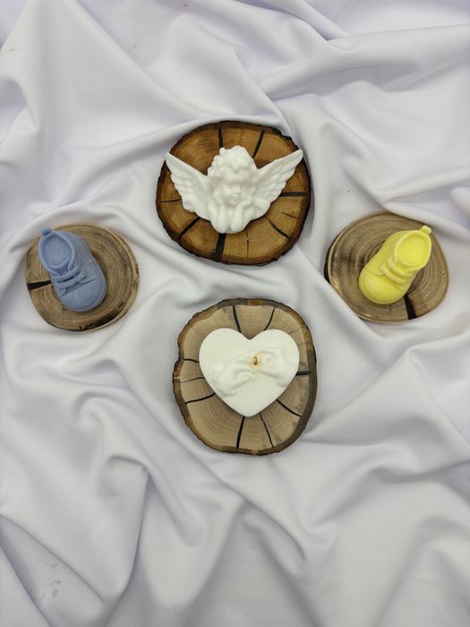 Marturii din baza de sapun, pentru nunta sau botez realizate manual